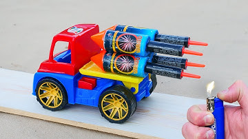 EXPERIMENT: XXL ROCKET Instead of The Engine in a Truck