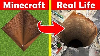 MINECRAFT WAY TO NETHER IN REAL LIFE! Minecraft vs Real Life ANIMATION