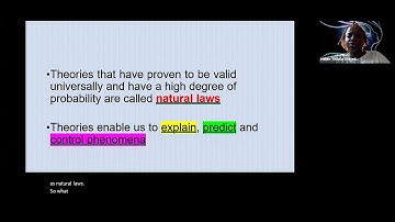 GST 105; History and philosophy of science. Lesson 3