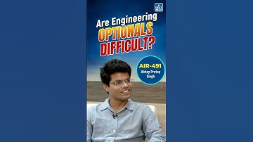 RAW TRUTH on Engineering Optional! | AIR 491 Abhay Pratap Singh | UPSC CSE 2024 | NEXT IAS