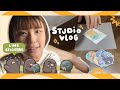 STUDIO VLOG 16 Creating LINE Stickers Childhood Memory Throwback Some Artist Things More 