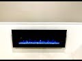 How To Install an Electric Fireplace Onto A Wall RealFlame Fireplace -- Discount in description!!