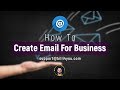 How To Create A Professional Email Address For Your Brand | Business Email