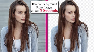 Photo / Image Background Remove just 5 seconds without any application