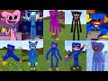 ВСЕ ВИДЫ ХАГГИ ВАГГИ POPPY PLAYTIME В МАЙНКРАФТ MINECRAFT HUGGY WUGGY МОДЫ SCP