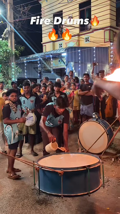 Fire drum 🥁🥁🔥🔥🔥