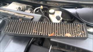 How to change Mondeo cabin filter 2000 to 2007