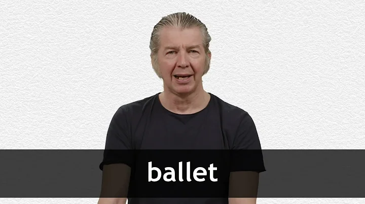 How to pronounce BALLET in American English