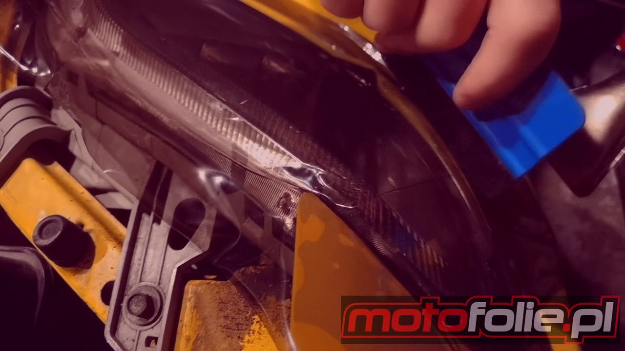 Przyciemnianie / Oklejanie Lamp folią z Allegro www.motofolie.pl