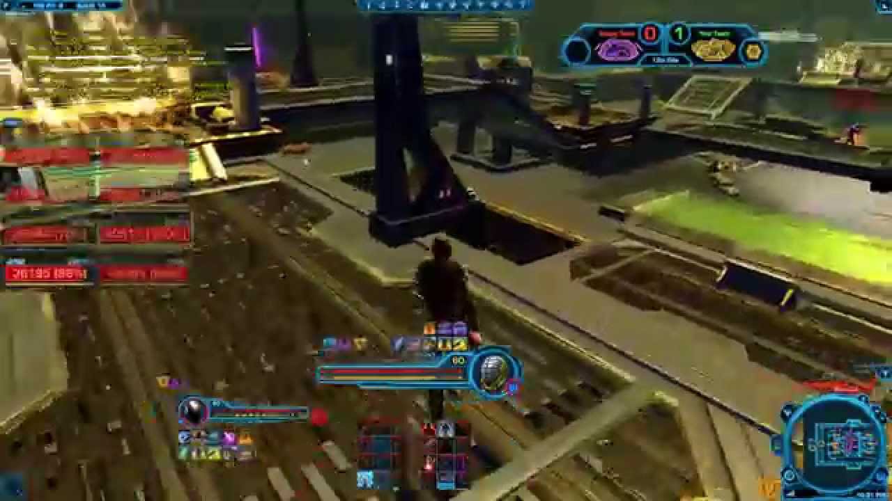 Swtor 3.2 PvP 60 Gunnery Commando (M one Rocks Huttball)