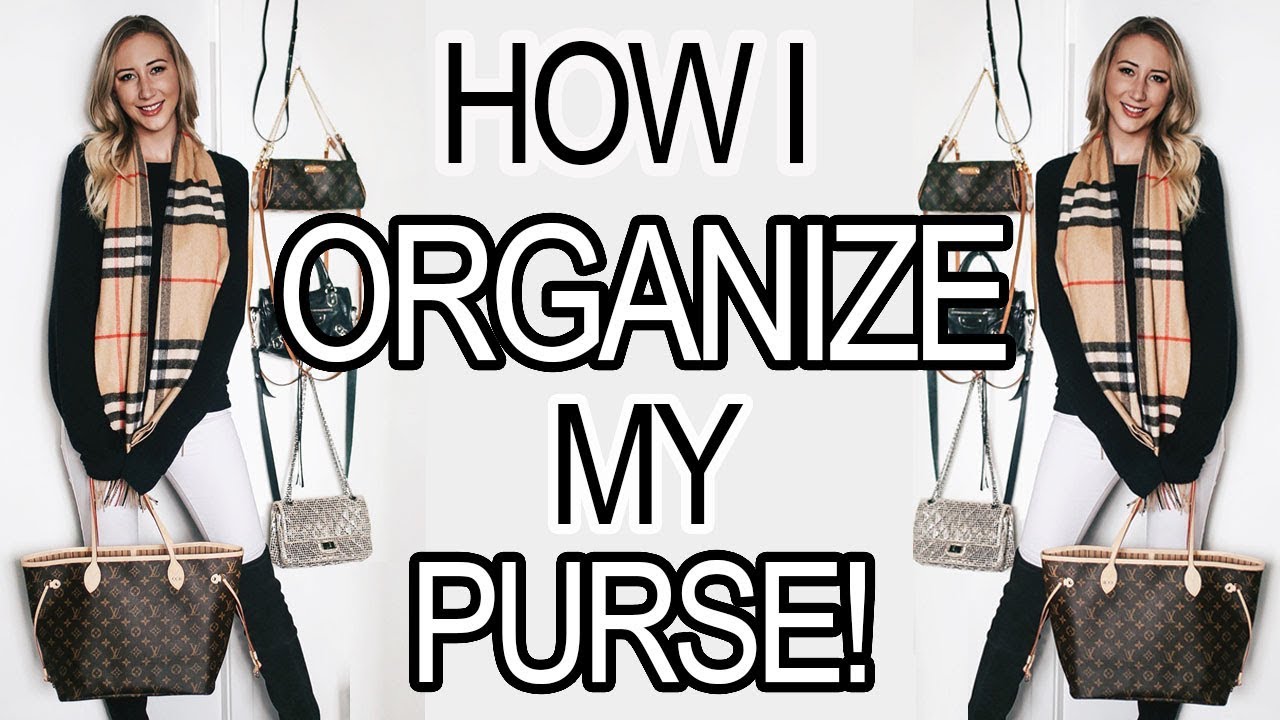WHAT'S IN MY PURSE/DIAPER BAG + How I Organize My LV Neverfull 