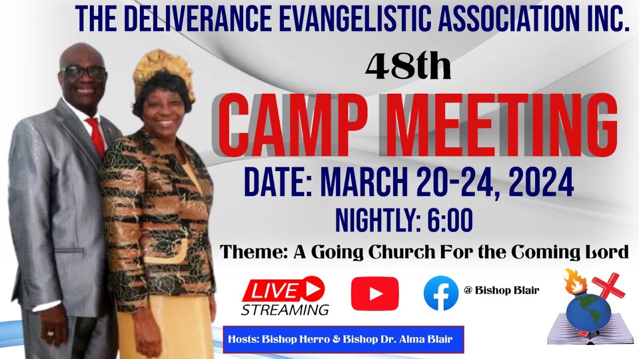 Camp Meeting 2024 | Sunday Evening | March 24, 2024 @ 3 p.m. - YouTube