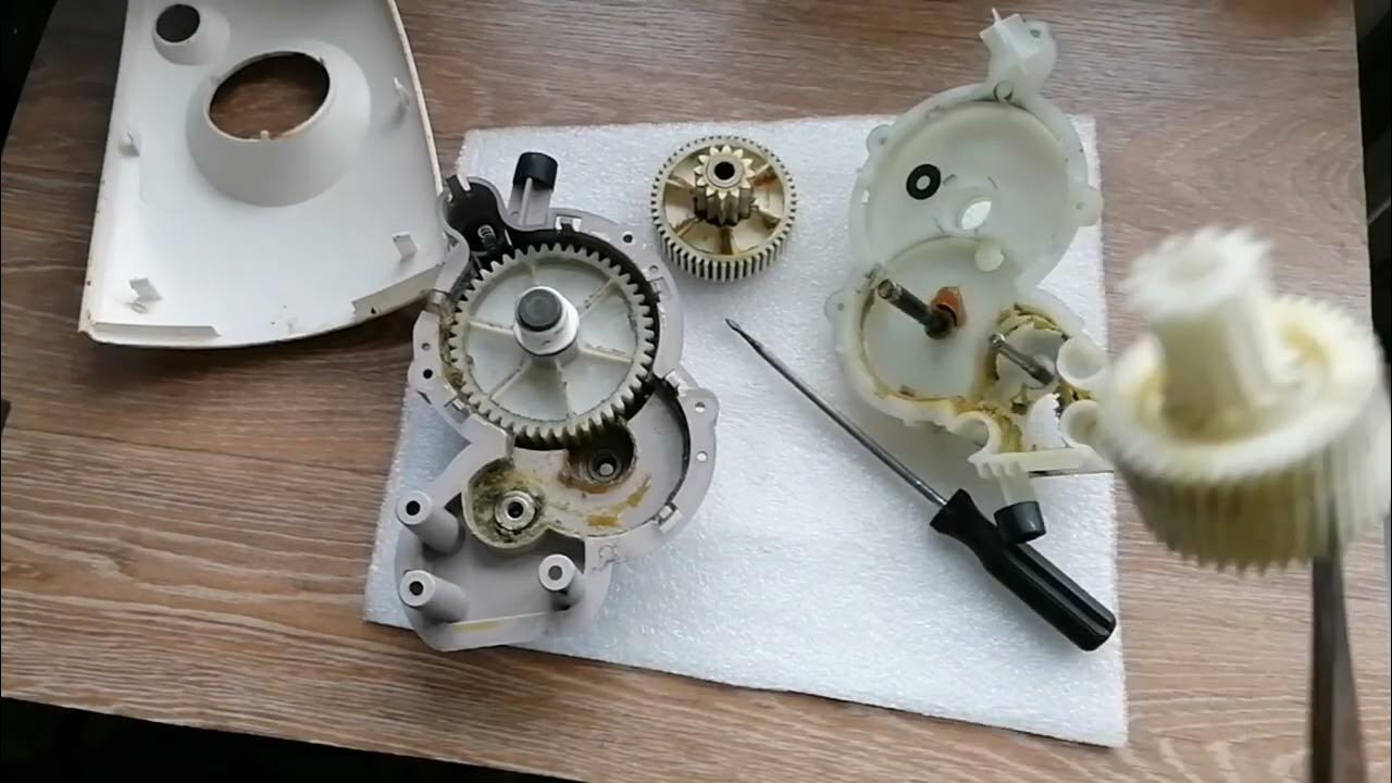 Ремонт мясорубки Kenwood MG470 - YouTube