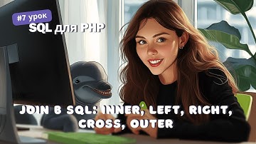 #7 SQL для PHP: JOIN в SQL: Inner, Left, Right, Cross, Outer | Как стать Junior PHP