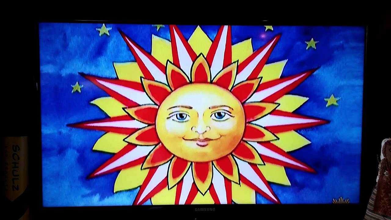 Marla's Patriotic Sun Artwork on CBS Sunday Morning Show with Charles
