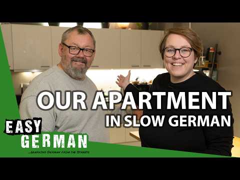Tour Through Our Apartment In Slow German | Super Easy German 243