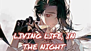 Nightcore - LIVING LIFE, IN THE NIGHT