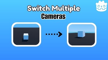 Switch multiple cameras in Godot 4 | Easy Godot tutorial |