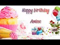 Happy Birthday Amine عيد ميلاد سعيد أمين 