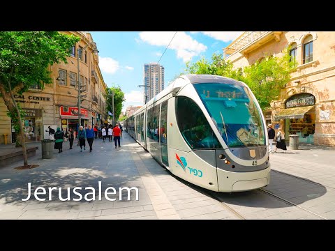 Jerusalem ist im Frühling unglaublich schön! Vom Stadtzentrum bis zur Altstadt.