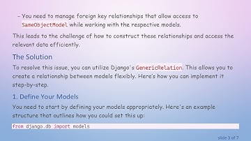 Understanding the ForeignKey with Different Models in Django: A Clear Guide