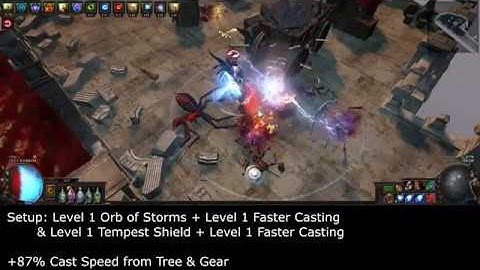 [3.3] Tempest Shield + Orb of Storms Testing