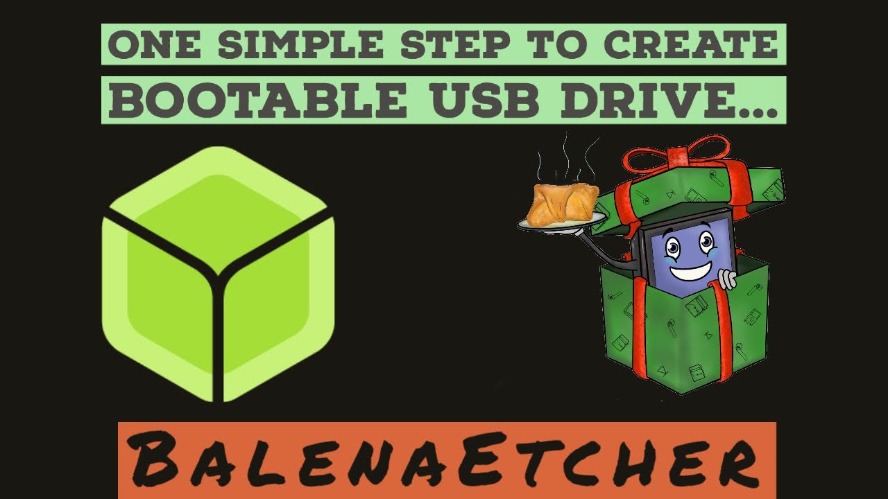 balenaetcher create image