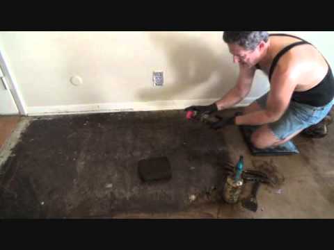 Removing Black Tar Mastic With Wd40