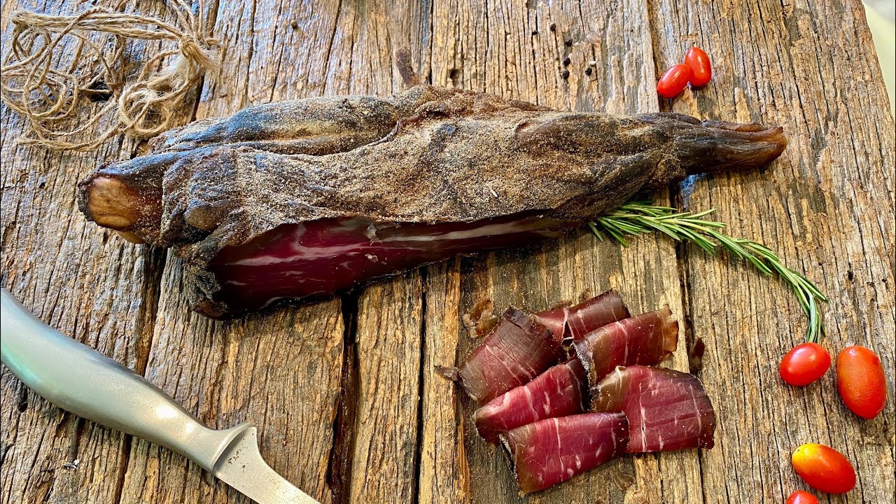 How To Make Italian Prosciutto Crudo - Ham Halal - Italian Prosciutto - How To Cure Lamb At Home