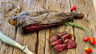 How to make ITALIAN PROSCIUTTO CRUDO  HAM halal  italian PROSCIUTTO  how to cure LAMB at home