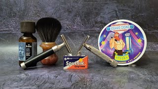 видео: Muehle R 96 vs. Razorock GC 84-P, Mr. Murray G5, Asgaard Casino Thor, лезвие Спутник, лосьон Bradato картинка: Muehle R 96 vs. Razorock GC 84-P, Mr. Murray G5, Asgaard Casino Thor, лезвие Спутник, лосьон Bradato