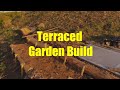 Low budget terraced garden build