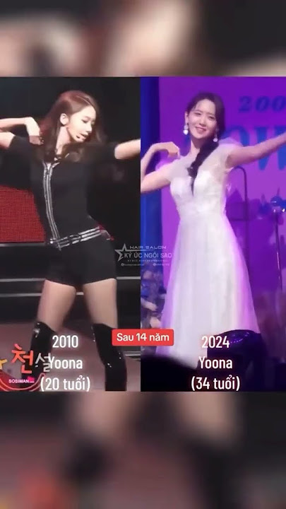 Yoona unnie (SNSD π©·) Dance 'Hoot' 2010 vs 2024 #snsd #smtown, #kpop