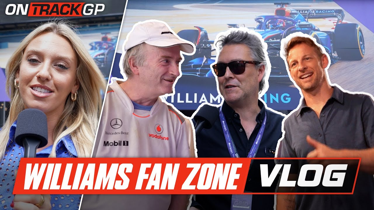 The Fans Have Their Say On SILVERSTONE! | Williams Racing Fan Zone VLOG ...