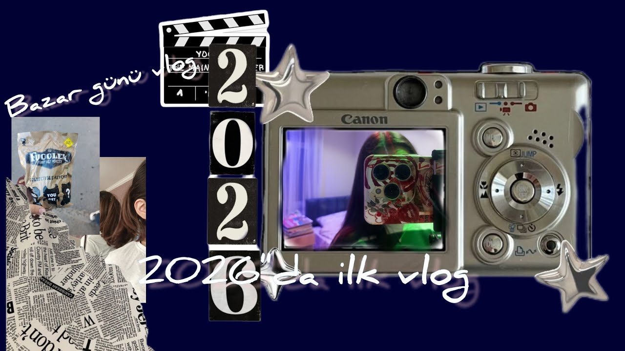 2026'da ilk vlog 😍| Bazar günü | Aylin