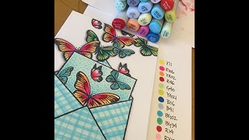 Day 2. Quick Tips ... Coloring On The Go. UNCUT video  #thedailymarker30day