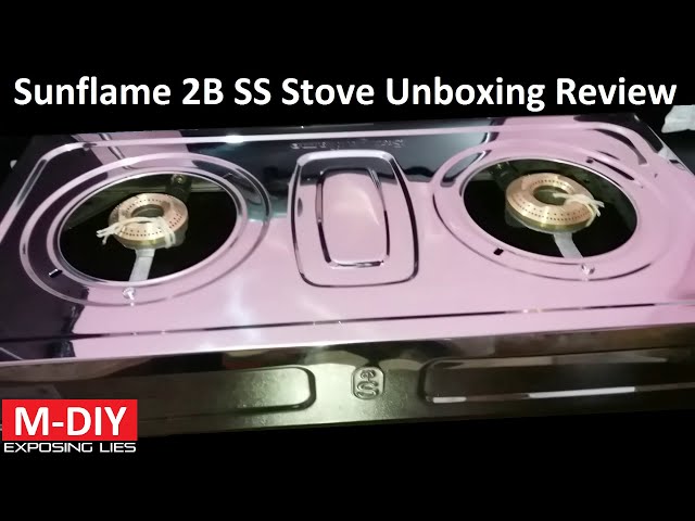 Surya Flame 2B SS | 2 Burner Full Stainless Steel Gas Stove (Unboxing Review) class=