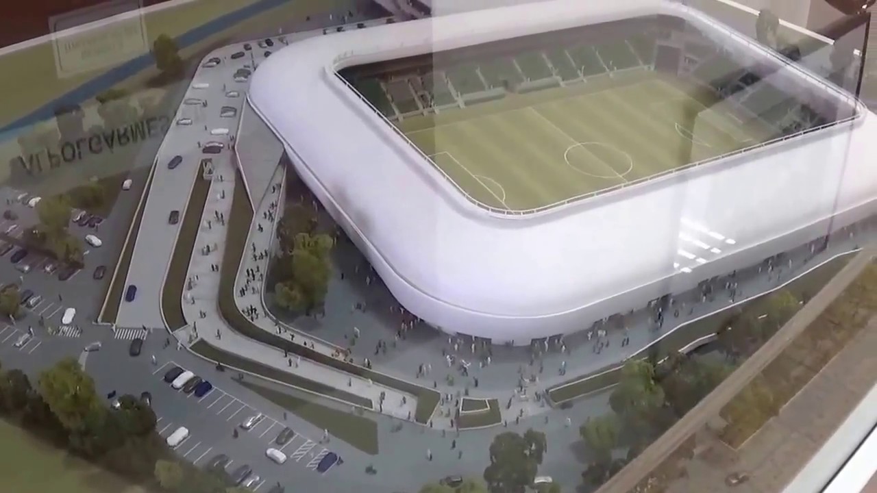 Haladás Sportkomplexum makettje & Haladás induló YouTube