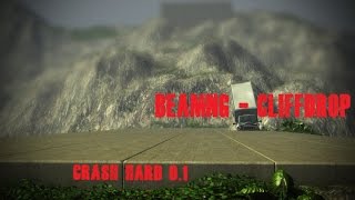 BeamNG - Cliffdrop Crash Test: Gavril H-Series (H45 Cargo Box)