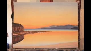 painting bay oil finish start