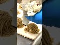 モンサンクレール Part.2 行列のできる和栗のモンブラン 早朝仕込み風景 #Shorts