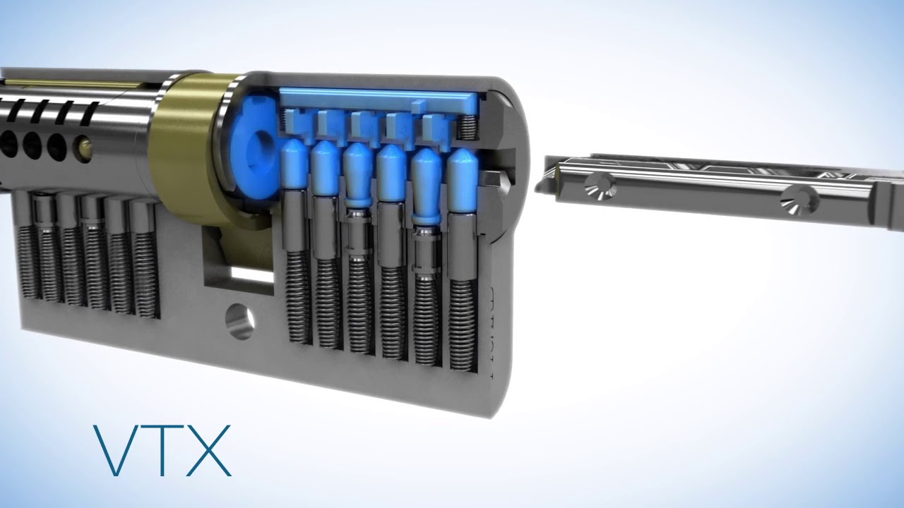 Présentation de la serrure Picard : Cylindre VTX