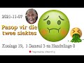 Pasop vir die twee siektes | Preek | Stilbaai NG Gemeente