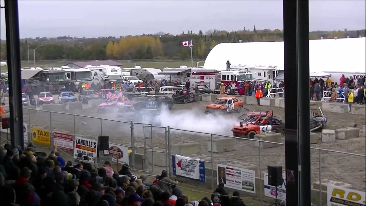 demolition derby 2015 FALL BRAWL DEMOLITION DERBY MINI SMASH HEAT 4