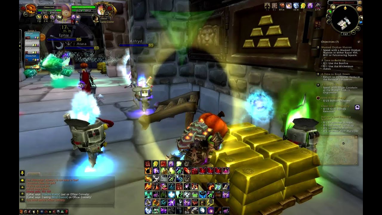 Stormwind City Bank Heist (Metal Gear Parody)