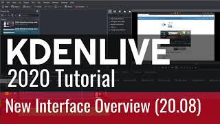 Celebrity 17 - New Interface Overview (20.08) - Kdenlive 2020 Tutorial Net Worth
