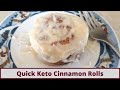 Quick Keto Cinnamon Rolls (Gluten Free And No Yeast)