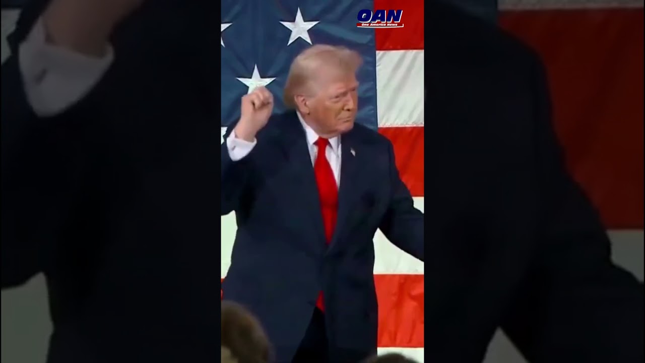 Танцы в поддержку Трампа в Форт-Брэгге