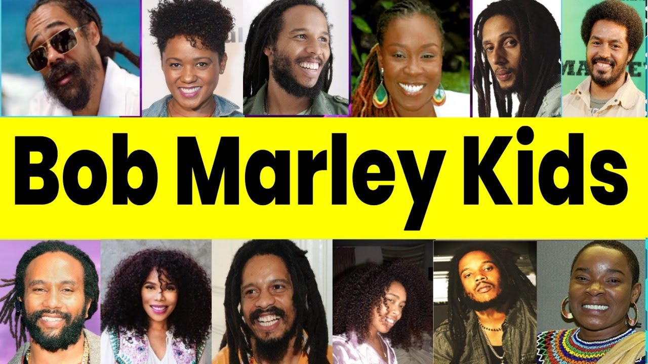 ⁣BOB MARLEY'S Children 2024 | what are they doing now ? | how many kids did BOB MARLEY really ha