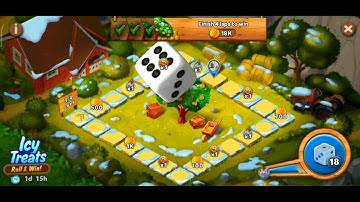 Solitaire Grand Harvest - Tripeaks - 46 Dice roles!